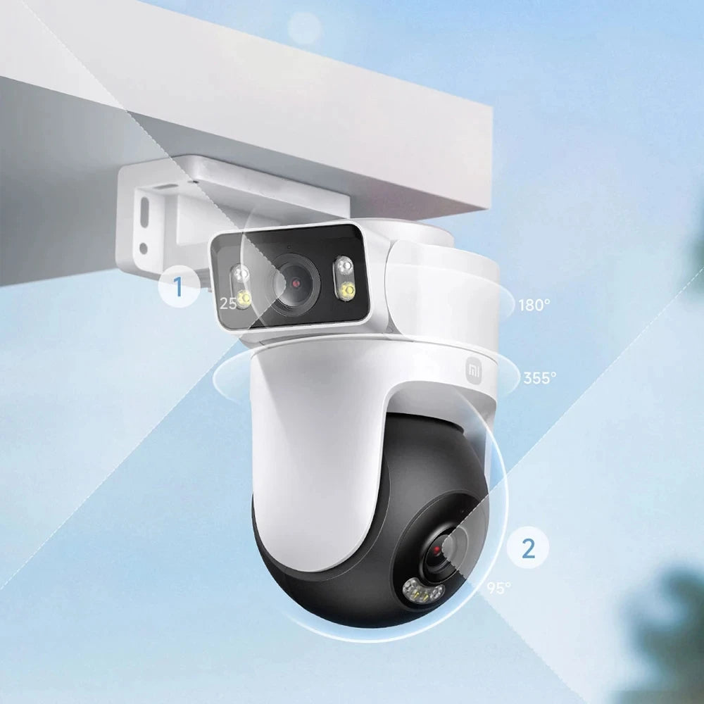 NEW  Outdoor CW500 Dual Camera Version IP66 Security Protection CCTV AI Detection Full-Color Night Vision Smart Home