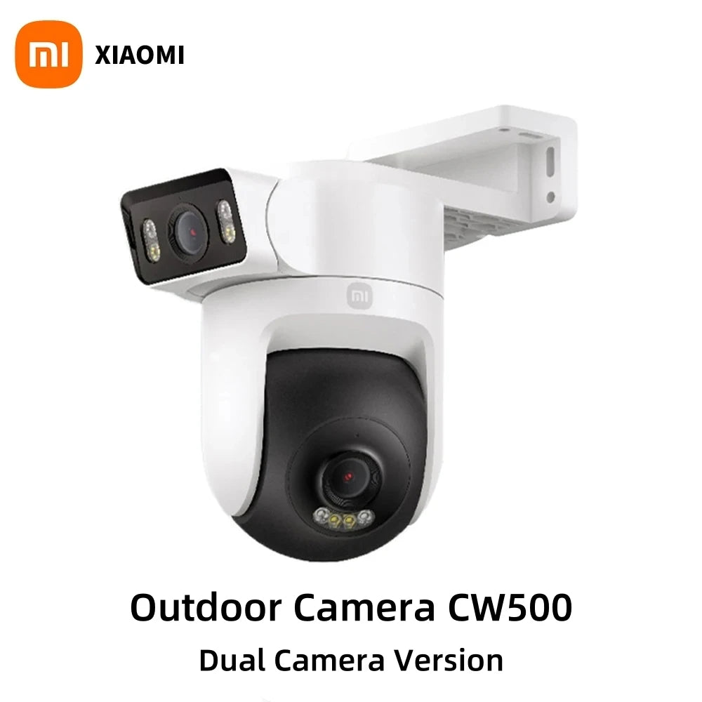 NEW  Outdoor CW500 Dual Camera Version IP66 Security Protection CCTV AI Detection Full-Color Night Vision Smart Home